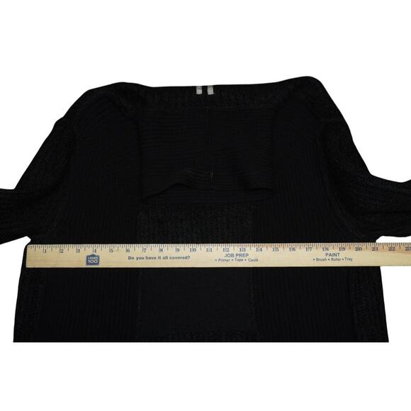 Rick Owens Black Mohair Wool Blend Turtleneck Sweater Men’s Large Avant Garde - Picture 12 of 12